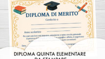 diploma quinta elementare