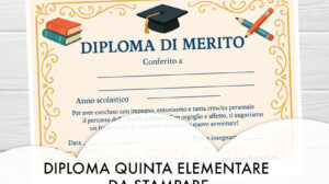 diploma quinta elementare