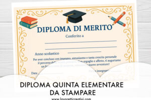diploma quinta elementare