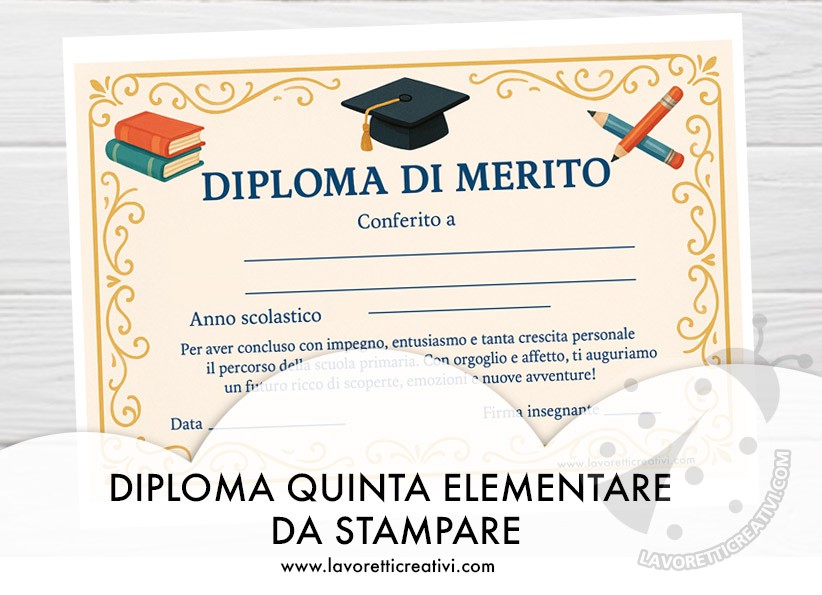 diploma quinta elementare