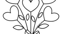 disegno cuori per la mamma