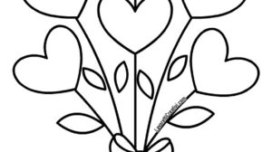 disegno cuori per la mamma