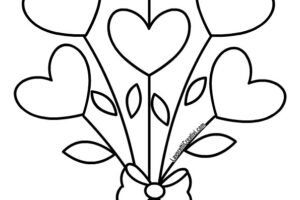 disegno cuori per la mamma