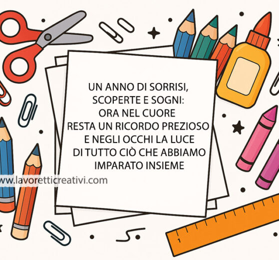frase per fine anno scolastico