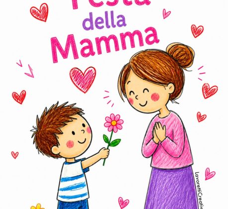 mamma e figlio immagine