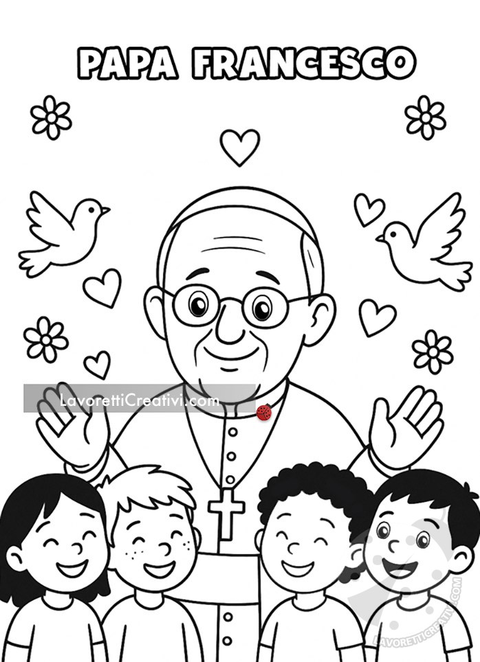 papa francesco scuola primaria