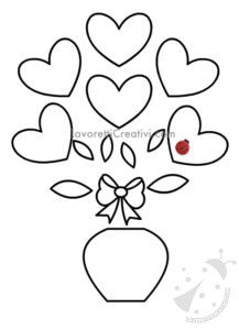sagome vaso cuori