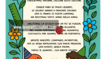 saluto fine quinta elementare