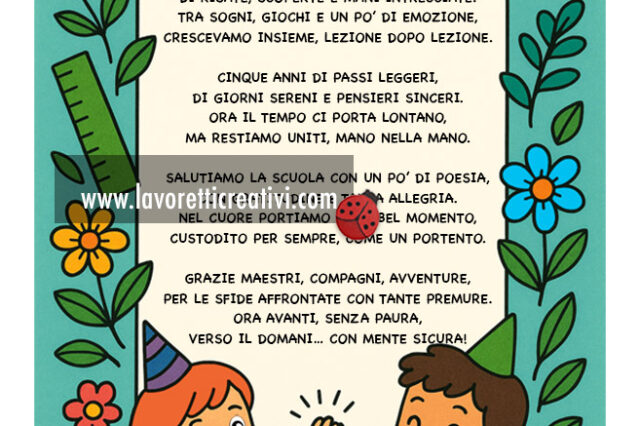 Maestra e alunni disegno - Lavoretti Creativi