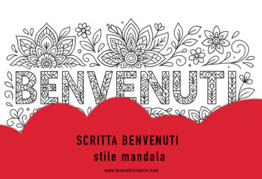 benvenuti mandala