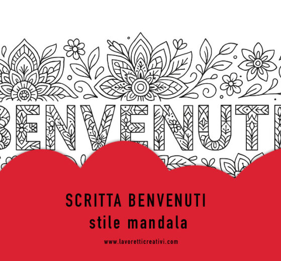 Benvenuti stile mandala 9 benvenuti mandala