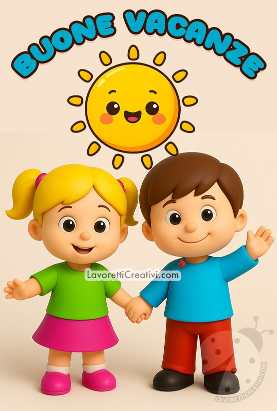 buone vacanze bambini infanzia