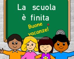 buone vacanze scuola primaria
