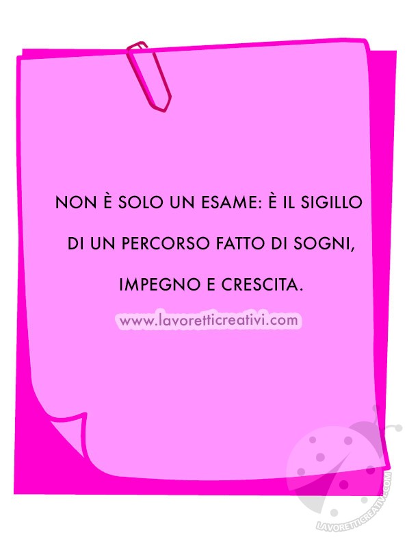 esame maturita frasi