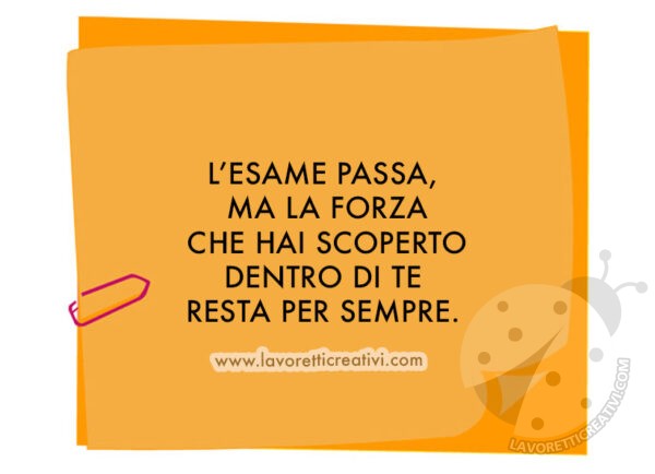 Frasi da dedicare agli alunni - Lavoretti Creativi