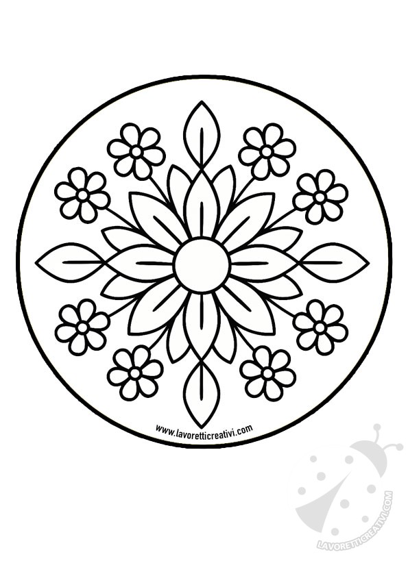 mandala semplice