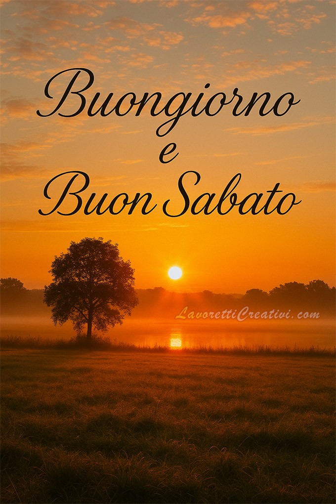 paesaggio buon sabato