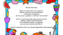 saluto buone vacanze bambini fine scuola