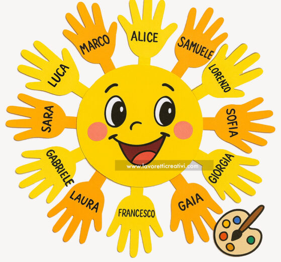 Sole di benvenuto per la classe 8 sole di benvenuto