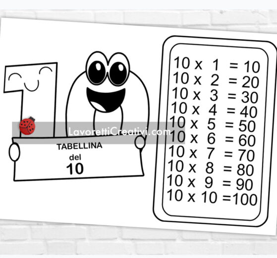 Tabellina 10