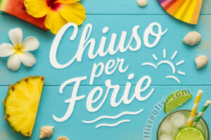 chiuso ferie estive