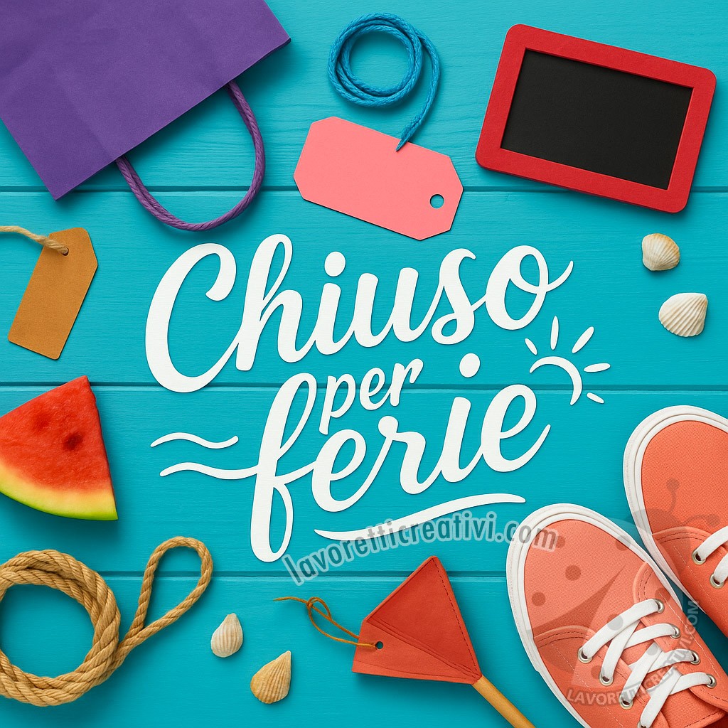 chiuso ferie negozio