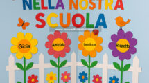 decorazione parete accoglienza