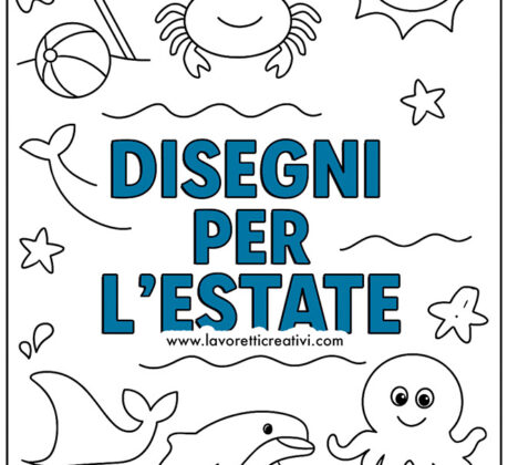 Disegni per l'estate 8 disegni estate