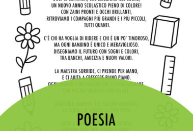 poesia primo giorno di scuola