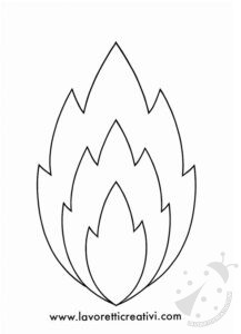 sagome fiamme