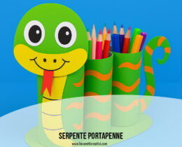 serpente portapenne