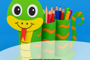 serpente portapenne