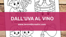 uva vino disegni