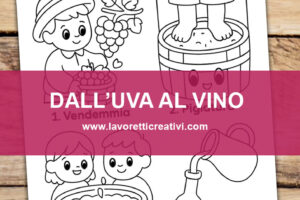 uva vino disegni