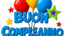 Buon compleanno 3d