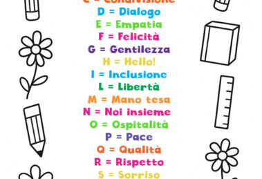 alfabeto accoglienza