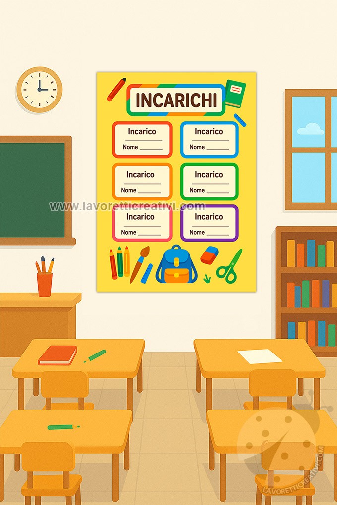 aula cartellone degli incarichi