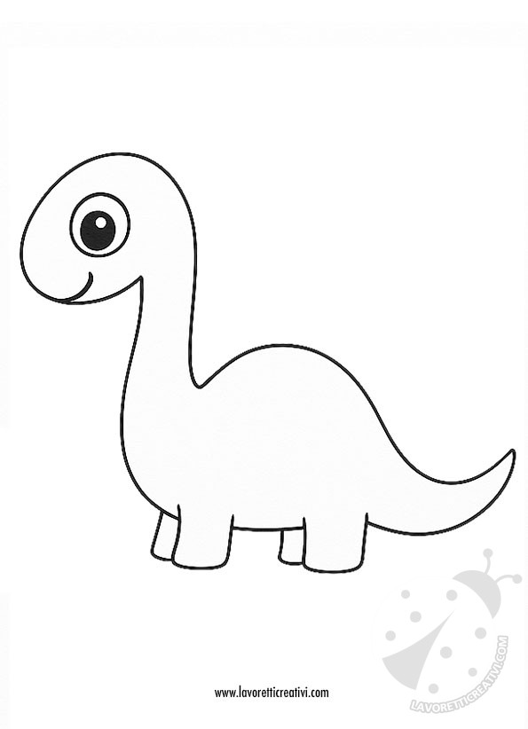 brontosauro disegno