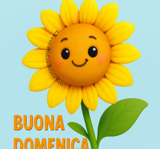 buona domenica girasole