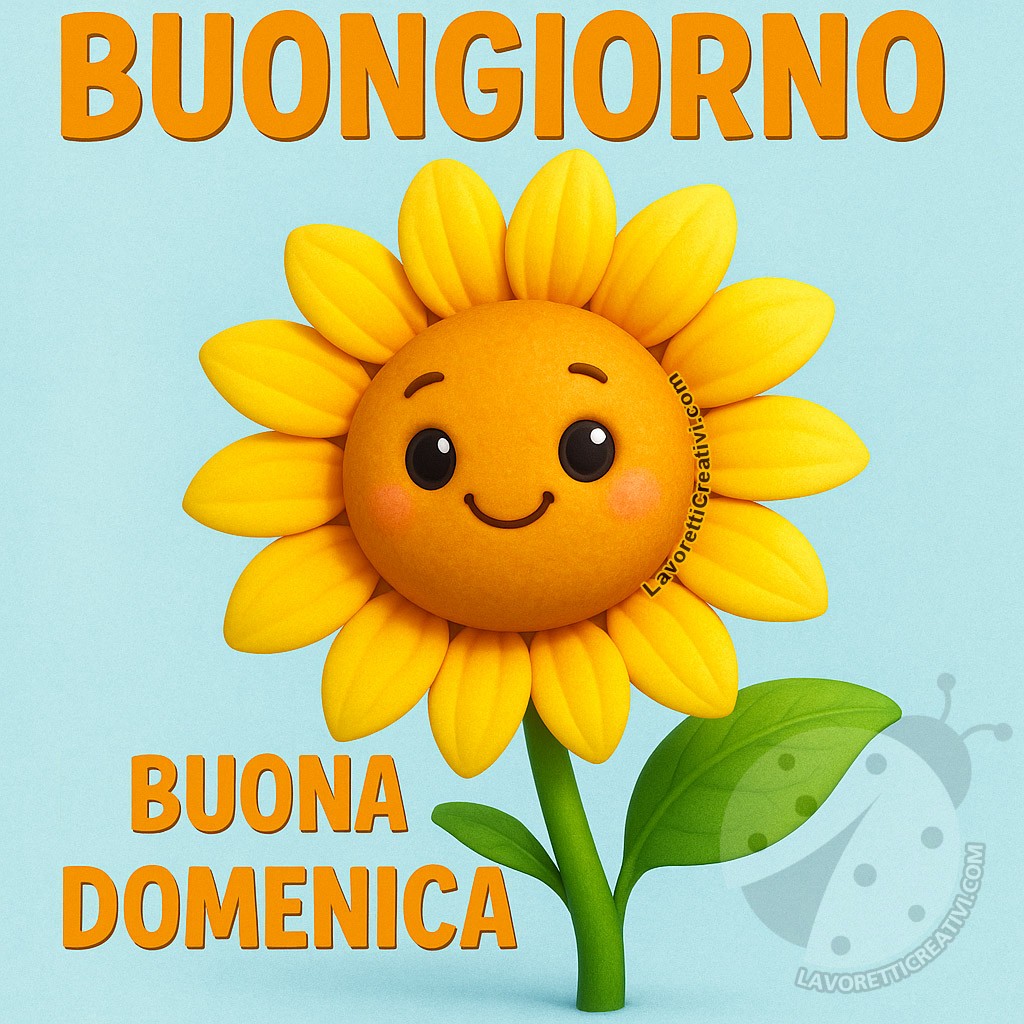 buongiorno buona domenica estate