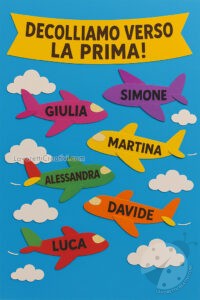 cartellone prima elementare