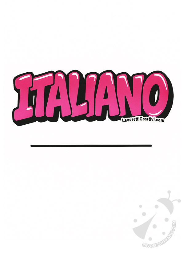 copertina italiano ragazzi