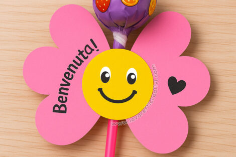 Fiore allegro come regalo di benvenuto
