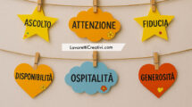 ghirlanda di benvenuto personalizzata