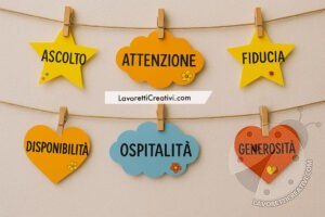 ghirlanda di benvenuto personalizzata