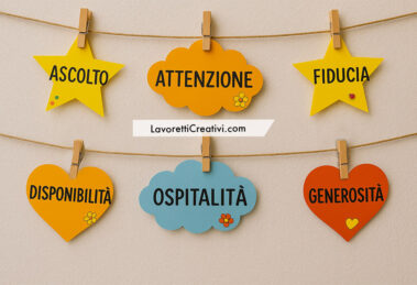 ghirlanda di benvenuto personalizzata