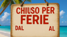 mare chiuso per ferie