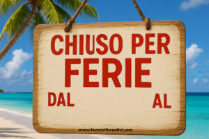 mare chiuso per ferie