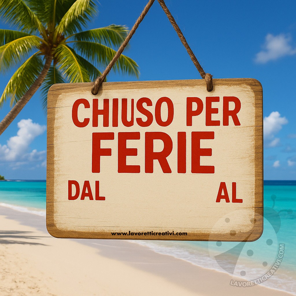 mare chiuso per ferie