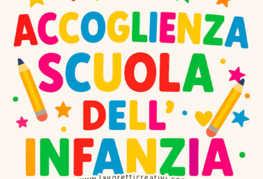 scuola Infanzia accoglienza